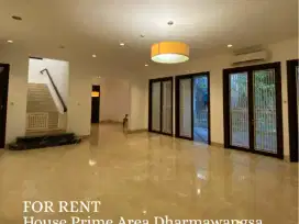 FOR RENT House Prime Area Dharmawangsa