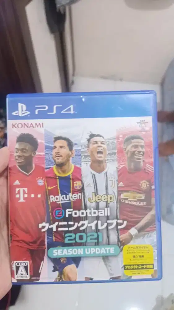 Kaset ps4 pes 2021