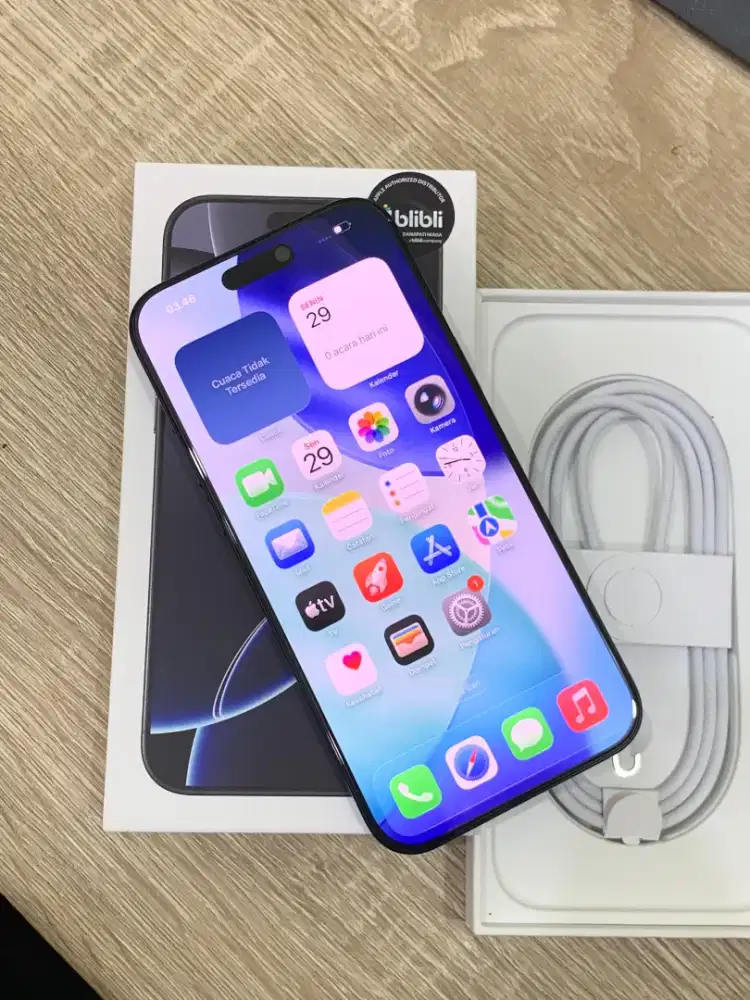 Iphone 16 promax 256 resmi ibox