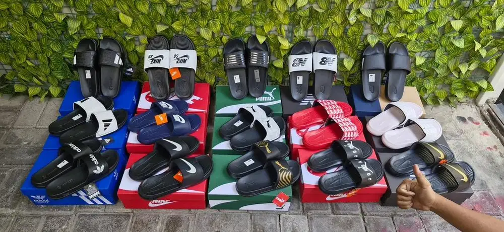 Sandal Premium Quality berbagai macam merk