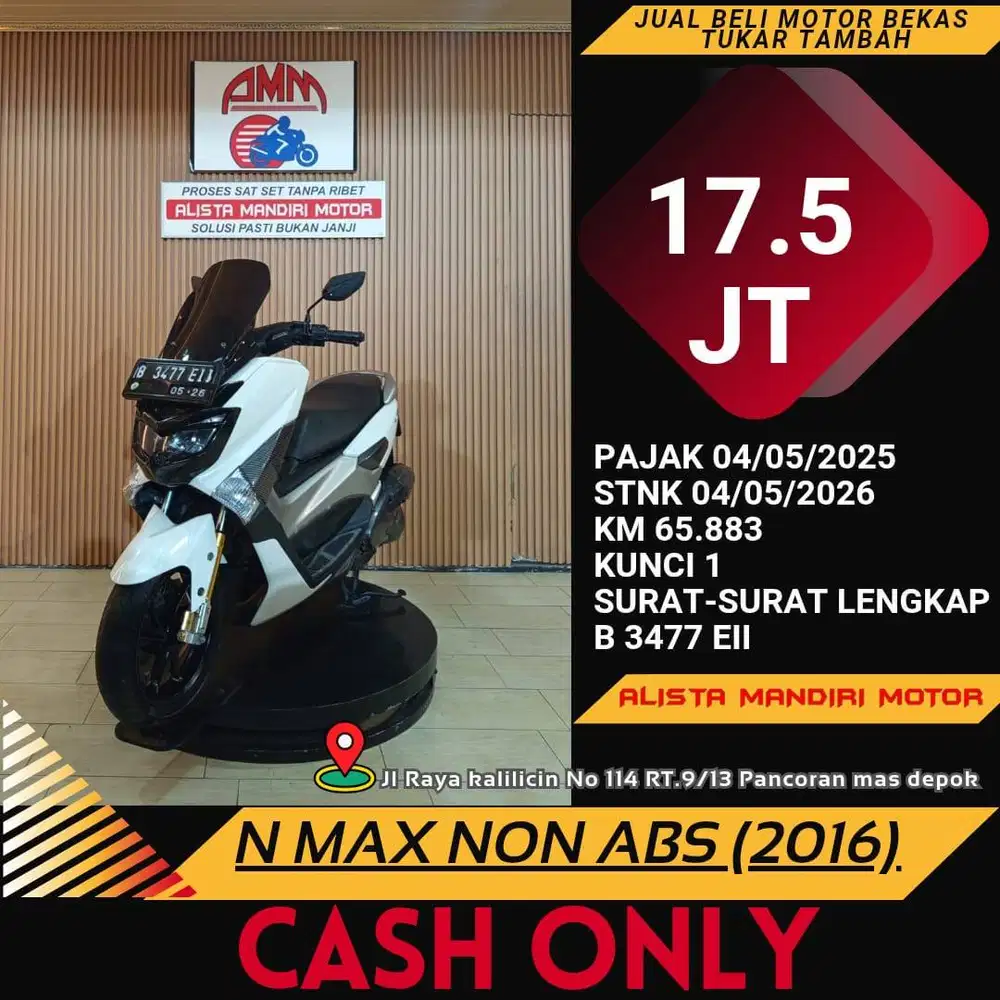 KREDIT TANPA DP N MAX NPON ABS TH 2016 BAYAR VIA CC / PAYLATER
