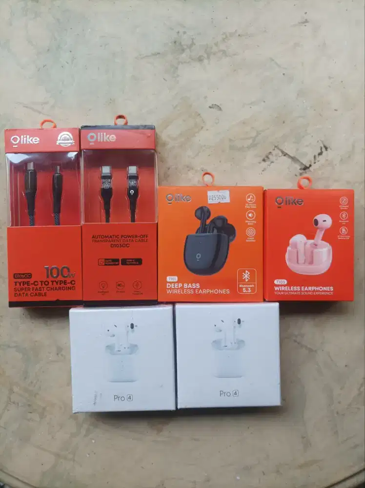 Earphones kabel data Olike