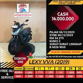 YAMAHA LEXY VVA TH 2019 PAJAK ON BISA CASH / KREDIT / TUKAR TAMABAH