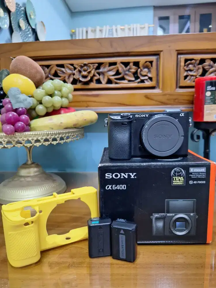 DiJual Sony a6400 Body Only
Harga 9 Juta nego