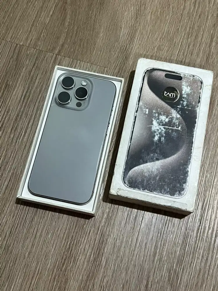 Iphone 15 pro 128gb iBox fullset original mulus terima tt