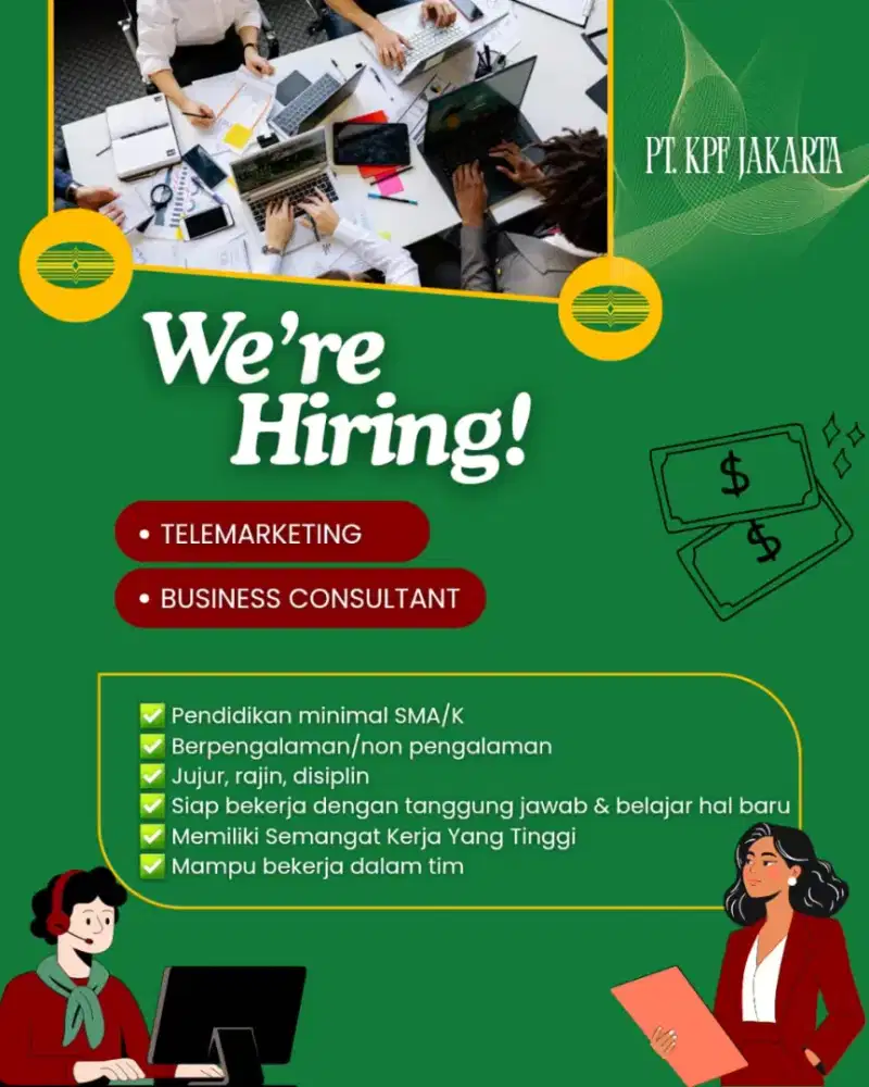 DIBUTUHKAN CEPAT!!! LOKER JAKSEL PT KONTAK PERKASA