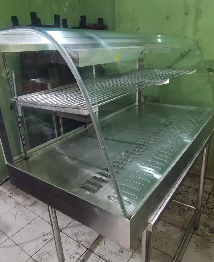 Food warmer 
Merk hatco Glo-Ray
Uk 120x60x60
Normal
Orian
Harga 5,5jt