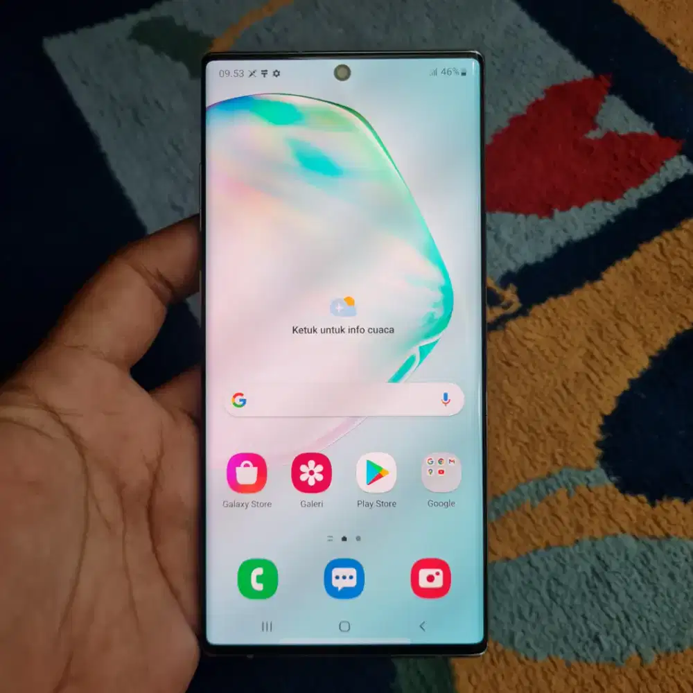 SAMSUNG GALAXY NOT 10 PLUS 12/256 SEIN SECOND RESMI ORIGINAL