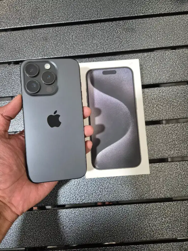 iPhone 15 pro 128gb iBox black titanium
