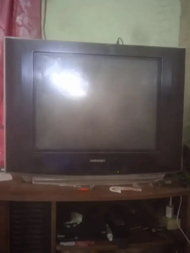 Jual tv tabung + set top box