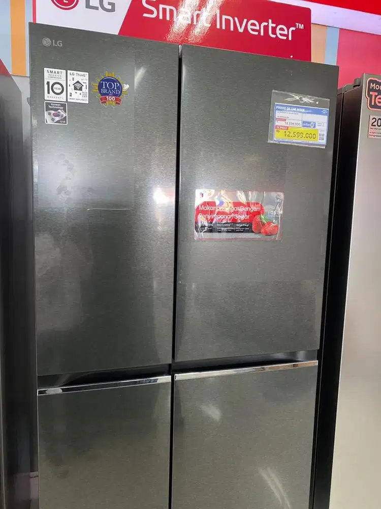LG REFRIGERATOR SBS 694L BLACK