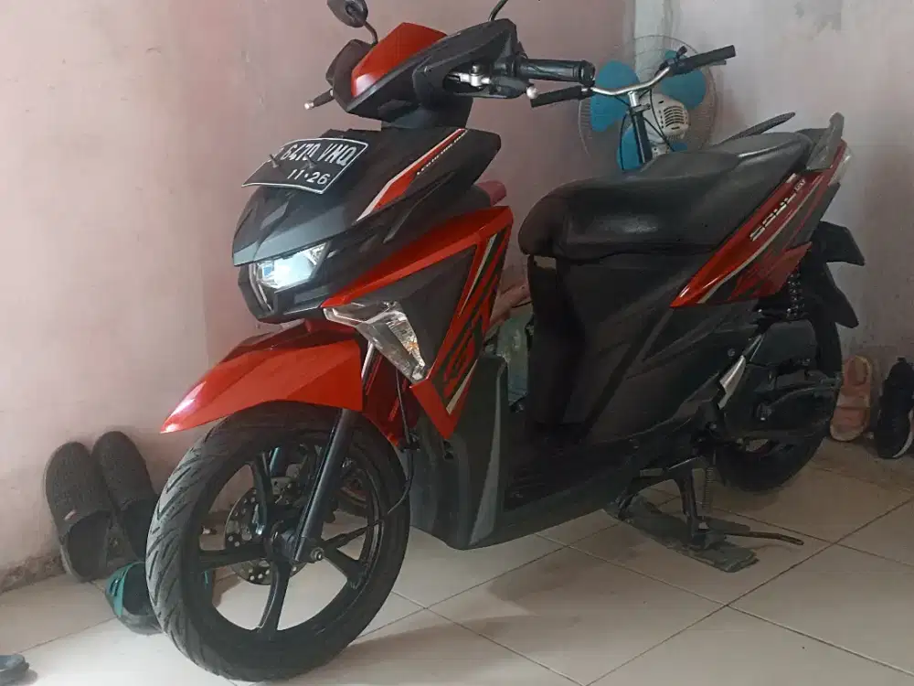 Soul gt 125 warna merah