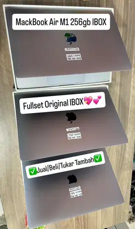 Macbook Air M1 8/256 Gb Space Grey Bisa cicilan 0%