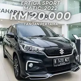 [KM 20rb] ERTIGA SPORT HYBRID MATIC 2022 FULLSET TANGAN PERTAMA