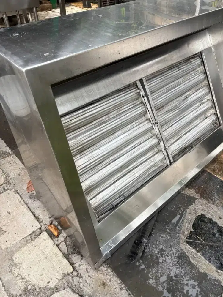hood + filter 
ukuran 120x48x80