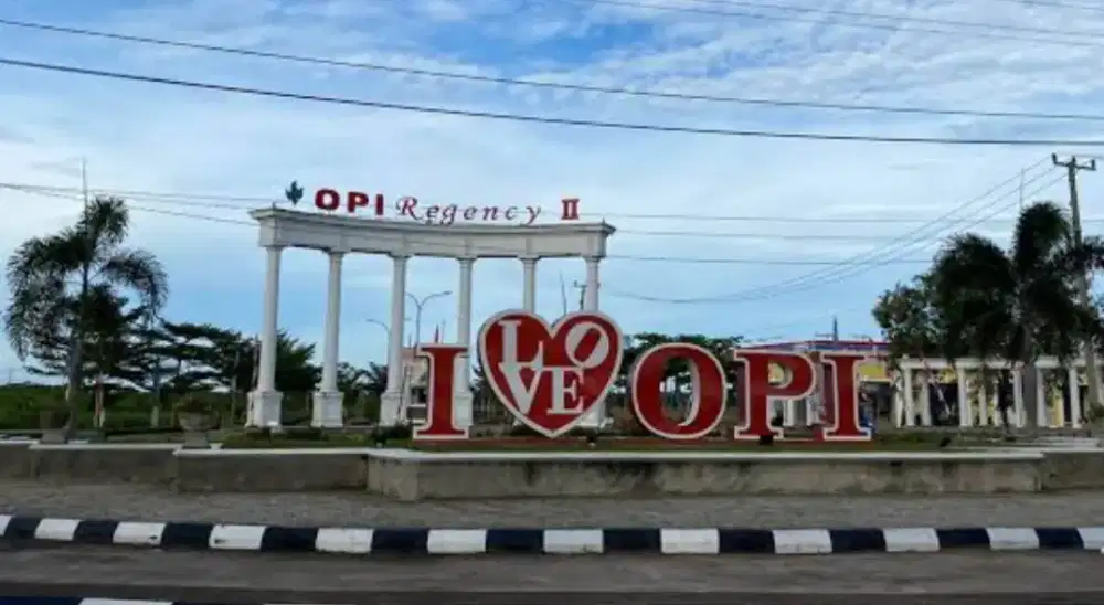 Rumah siap disewakan opi 2 topaz residence Jakabaring  Palembang