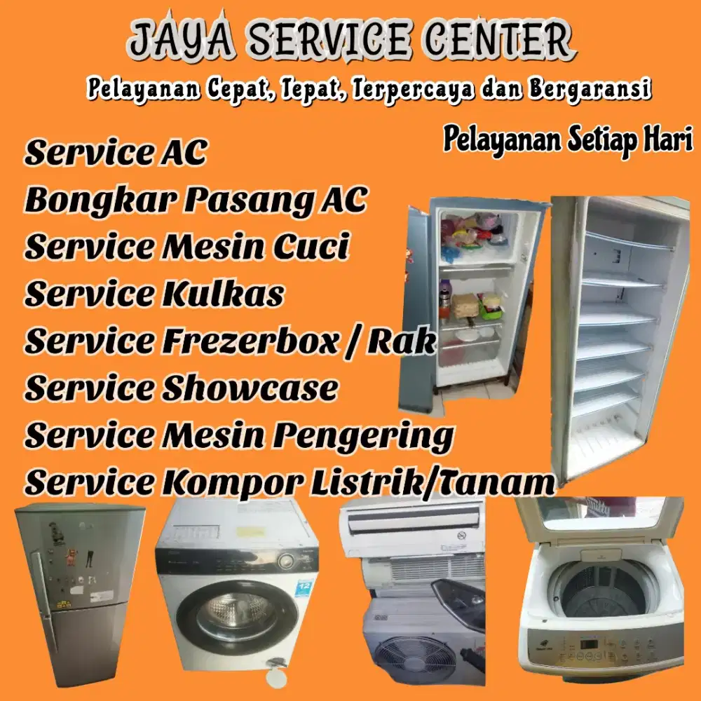 Service Kulkas Frezer Bongkar Pasang AC Servis AC Mesin Cuci Semampir