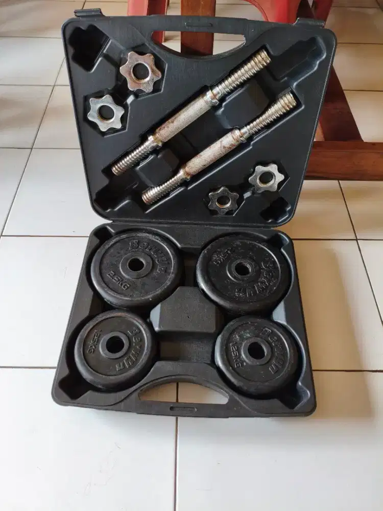 Dumbell Set BERWYN, Dan plate dumbell Berwyn