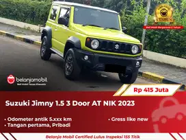 [ GARANSI 5TH ] Suzuki Jimny 1.5 3 Door AT Kinetic Yellow 2023/2024