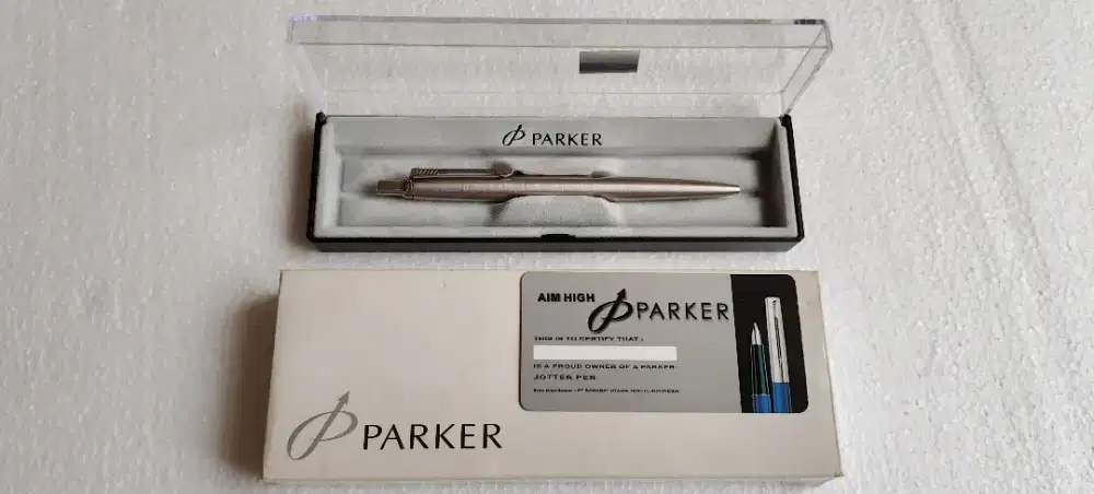Pulpen Parker Jotter Original Lengkap Box & Card