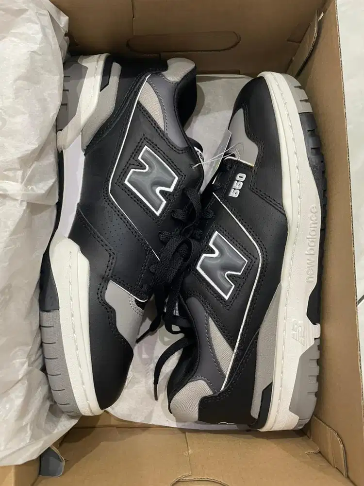 New Balance 550 Black Grey