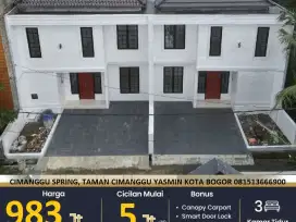 Rumah di Lokasi Premium Cimanggu Yasmin Kota Bogor SHM