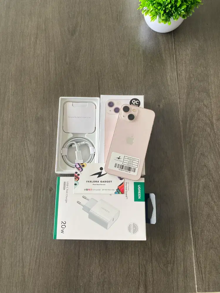 iphone 13 mini 128gb beacukai pink