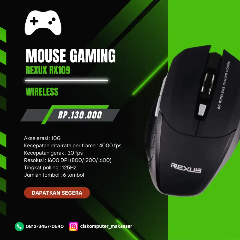 MOUSE REXUS RX109