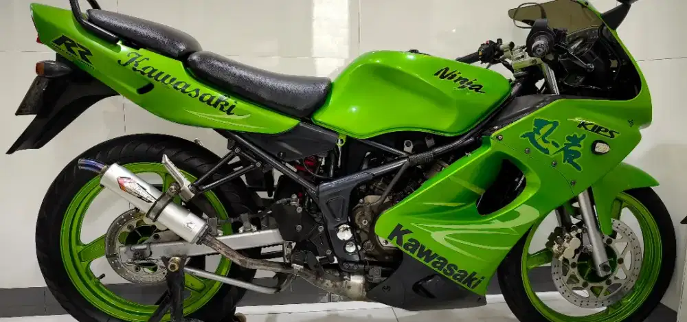 2011 KAWASAKI NINJA RR OLD LIME GREEN PAJAK HIDUP PLAT B PANJANG