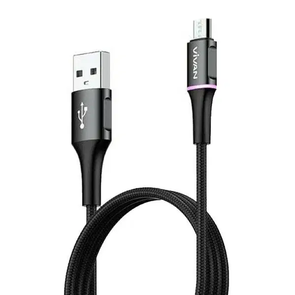 Vivan Data Cable VDM100 2.4A Micro USB 1M