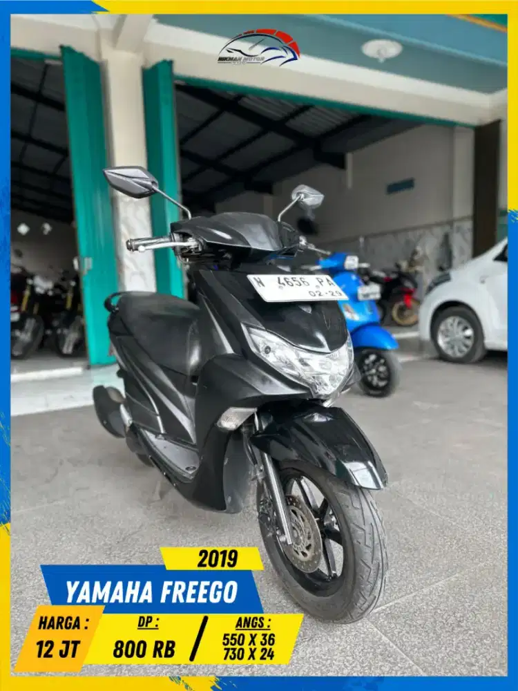 YAMAHA FREEGO 2019 MONGGO GERCEP MASZEHH HIKMAH MOTOR KEPUH MALANG