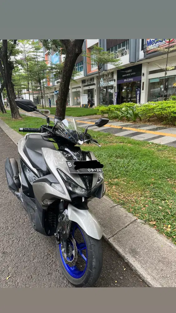 Jual cepet Aerox 2019 surat komplit atas mama pribadi beli dari baru