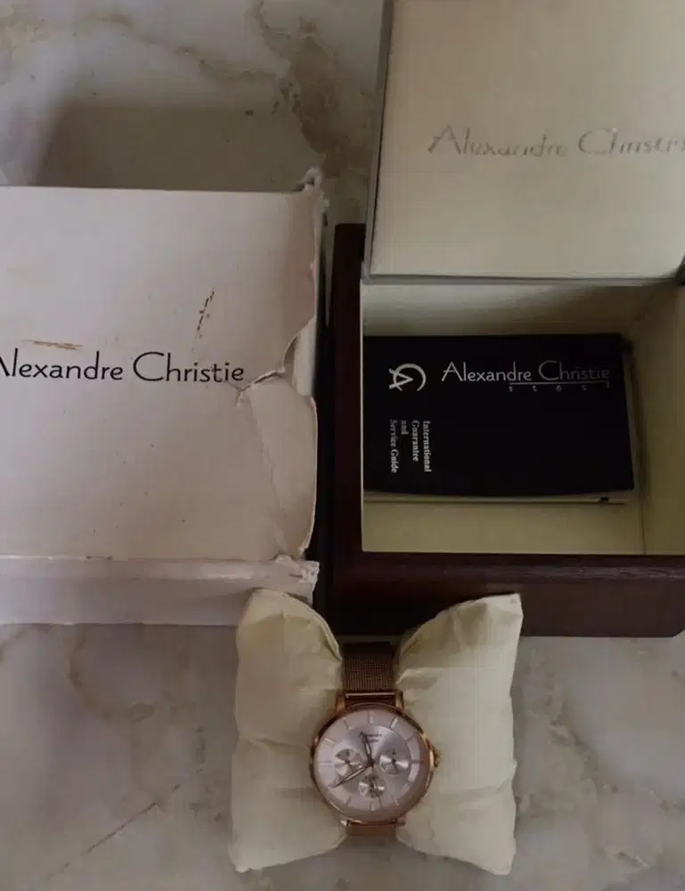 Jam tangan alexandre cristie original