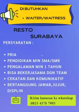 Loker waiter sby