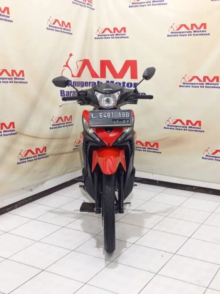 Honda revo x cw Tahun 2022 warna merah hitam