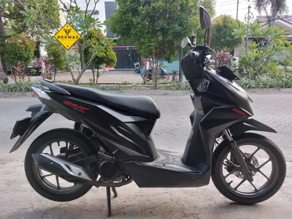 (DP 500 Rb)‼️ Beat Deluxe CBS ISS Hitam 2023 Cash & Kredit
