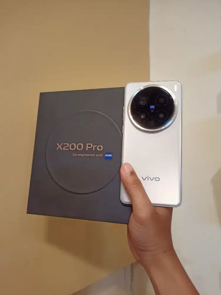 Jual Vivo X200 Pro 16/512Gb Second Mulus Fullset Garansi Aktif