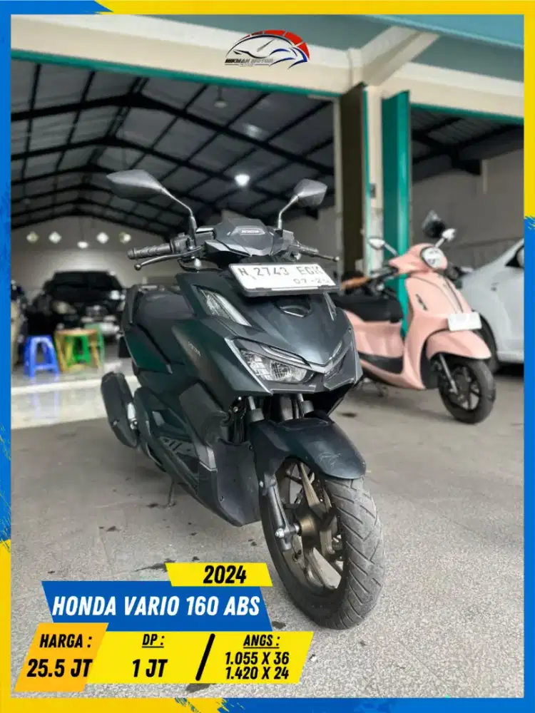 HONDA VARIO 160 ABS 2024 MURMER BOSSKU HIKMAH MOTOR KEPUH MALANG