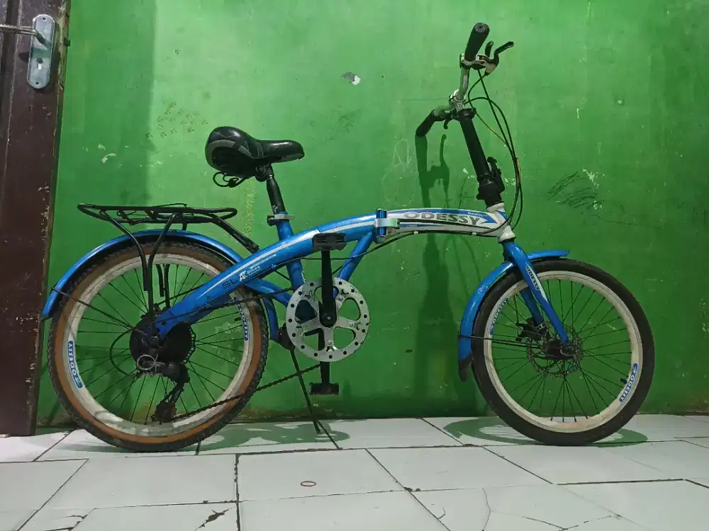 Sepeda lipat odessy cakram ring 20 speed 7