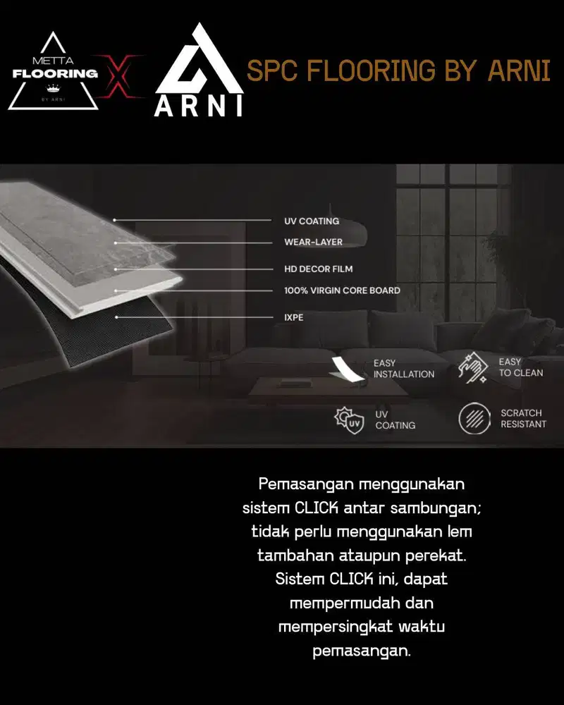 SPC FLOORING BY ARNI