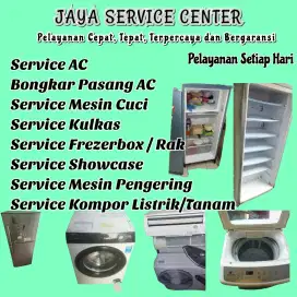 Service AC Bongkar Pasang AC servis Mesin Cuci Kulkas Frezerbox Gresik