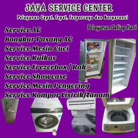 service Mesin Cuci Kulkas Bongkar Pasang AC Servis AC Frezer Kedamean