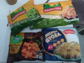 Golden Farm French Fries Shoestring / Kentang Goreng Beku 1 kg
