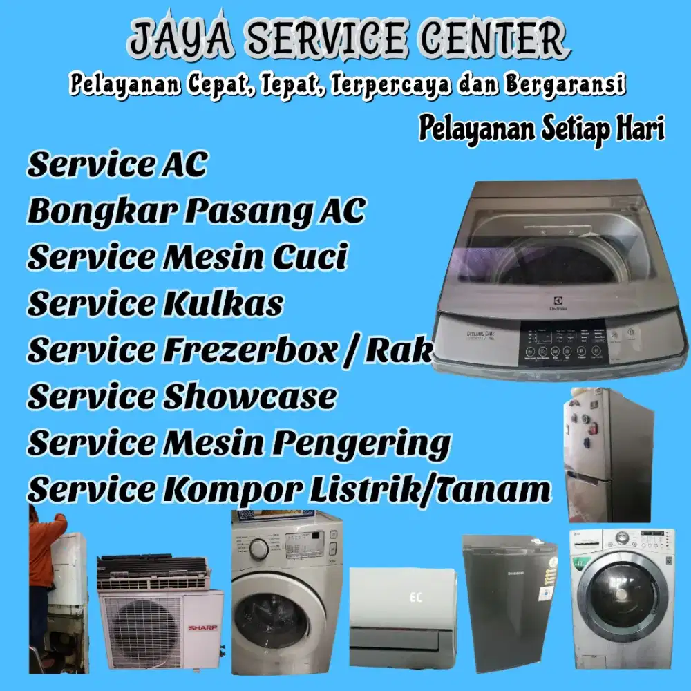Service Mesin Cuci Kulkas Frezer Servis AC Bongkar Pasang AC Buduran