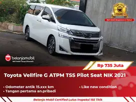 [ GARANSI 5TH ] Toyota Vellfire G ATPM TSS Pilot Seat 2021/2022