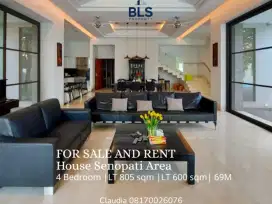 FOR SALE and RENT House Senopati Area Dekat dengan SCBD