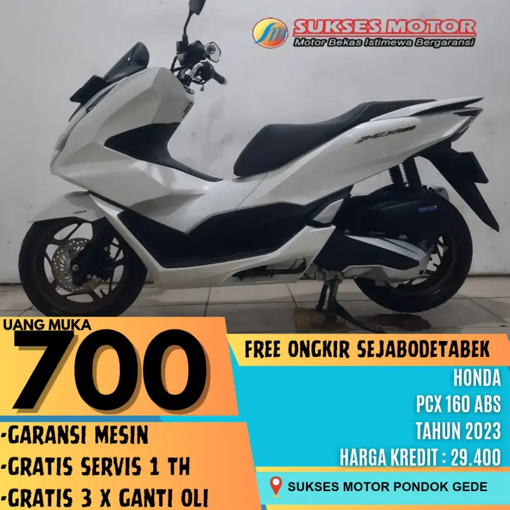 PROMO FREE GANTI OLI 3 KALI HONDA PCX 160 ABS TAHUN 2023