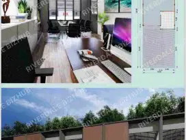 dijual ruko/gudang berlokasi strategis di samping fajar paper pinggir jalur provinsi