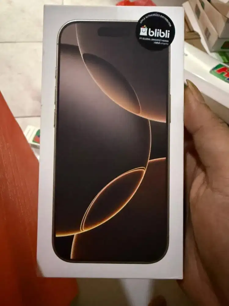 Iphone 16 pro 256GB Dessert Titanium Segel