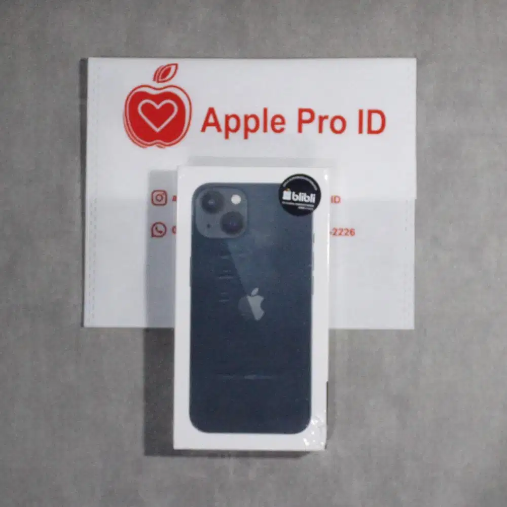 iPhone 13 128GB New BNIB Resmi Indo Garansi iBox GDN